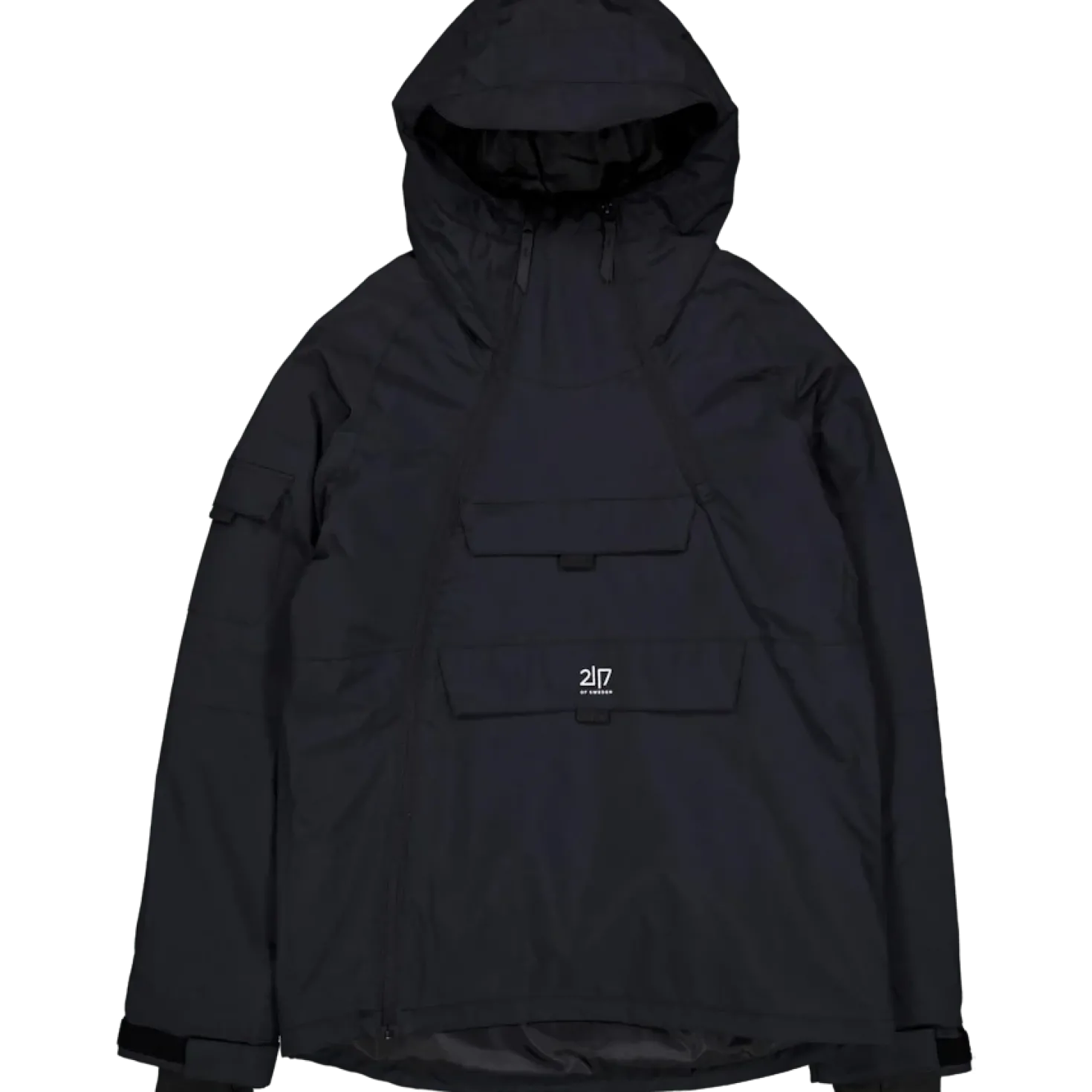 Men’S Light Padded Ski Jacket Nelkerim Black