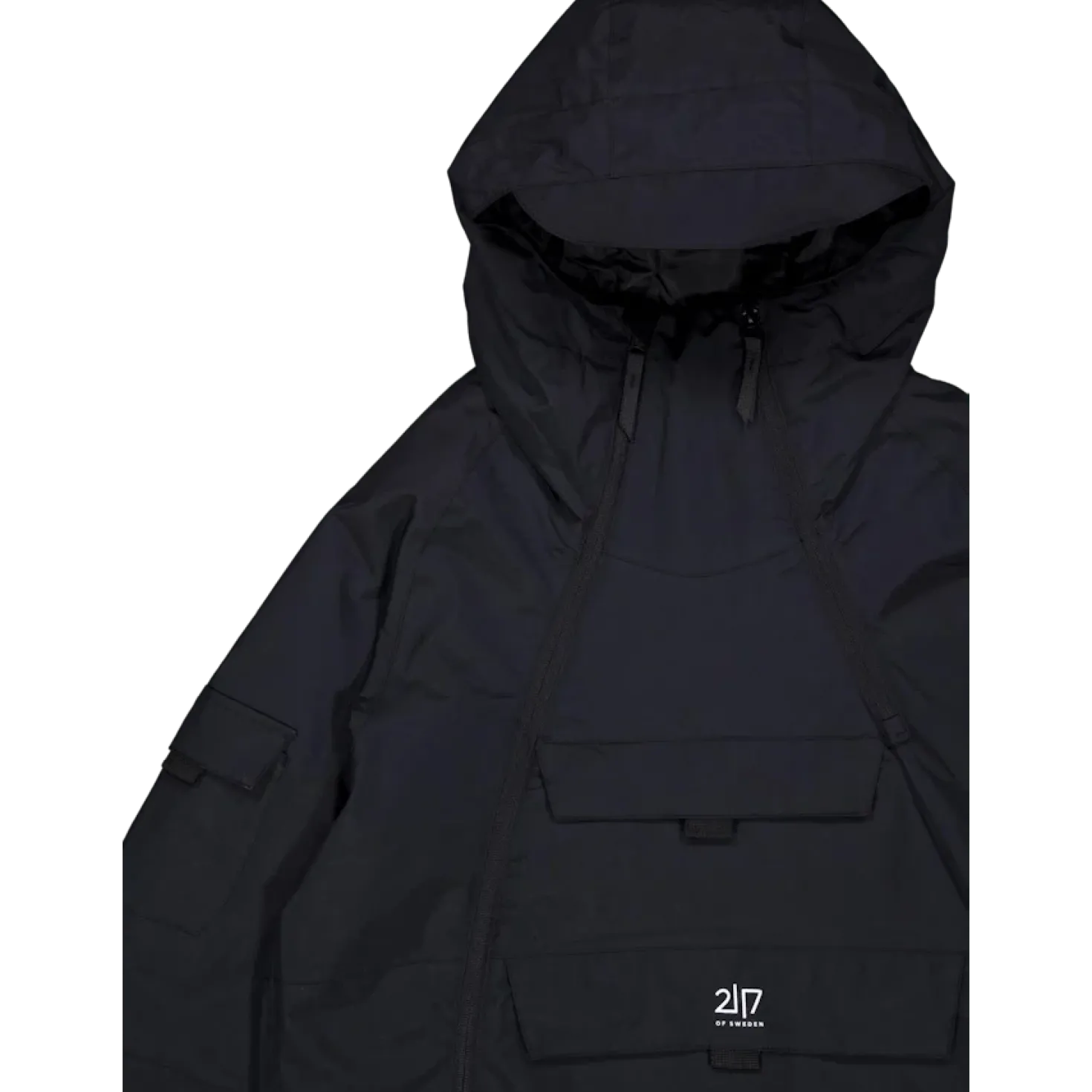 Men’S Light Padded Ski Jacket Nelkerim Black