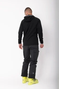 Men’S Light Padded Ski Pant Kabo Black