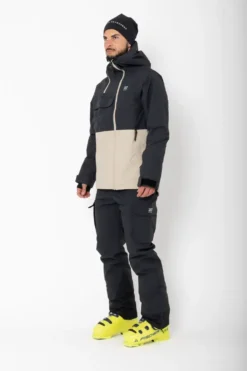 Men’S Light Padded Ski Pant Krasse Black