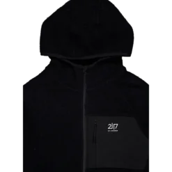 Men’S Wool Pile Hoodie Skord Black
