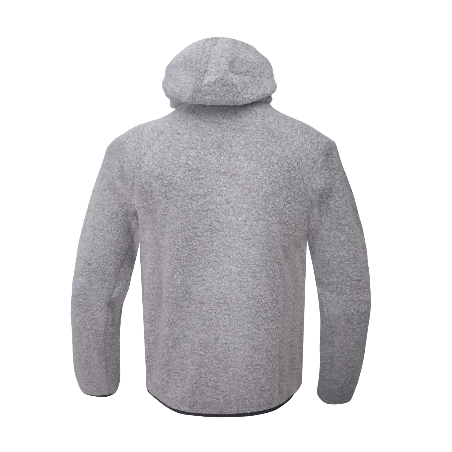 Men’S Wool Pile Hoodie Skord Grey