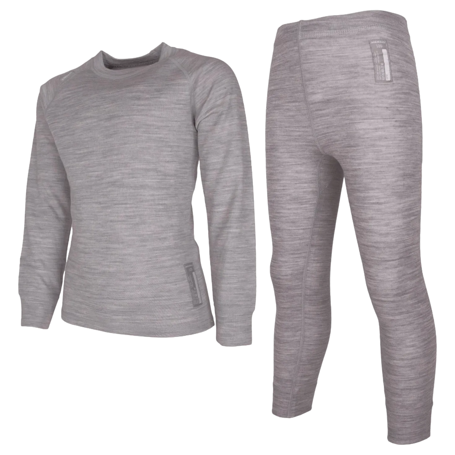 Merino Set Grey Melange