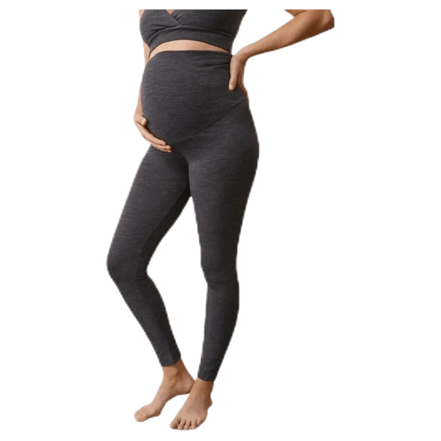 Merino Wool Leggings Grey