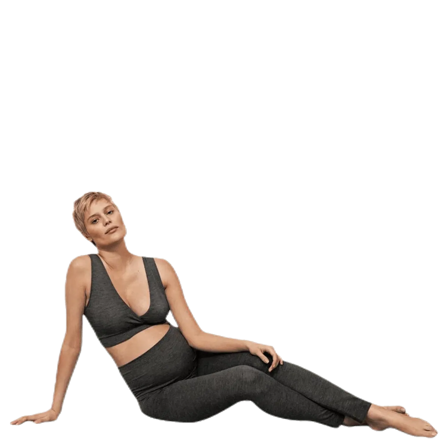 Merino Wool Leggings Grey