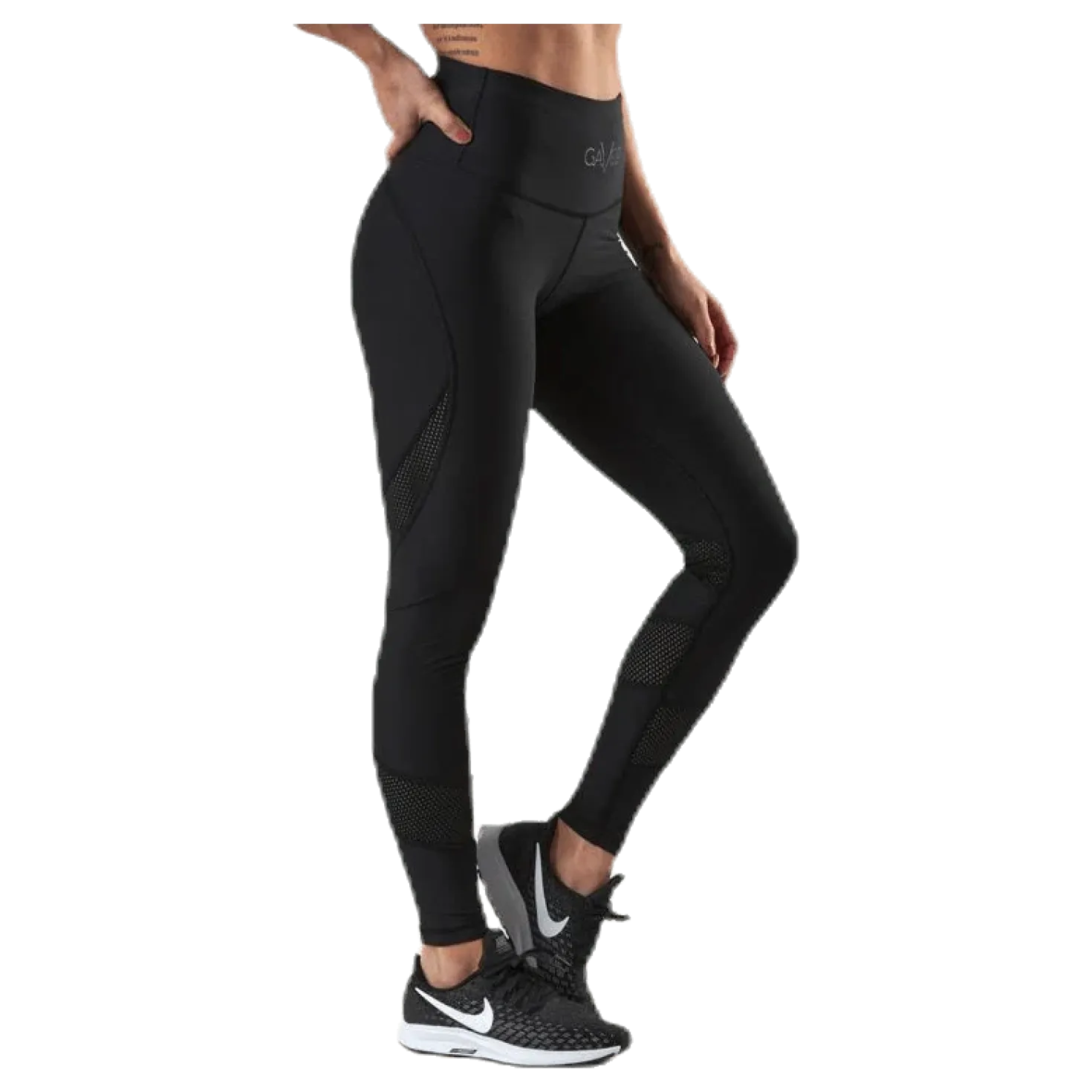 Mesh Black Swirl Black