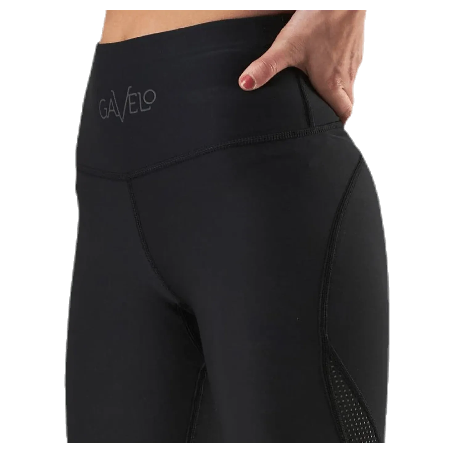 Mesh Black Swirl Black