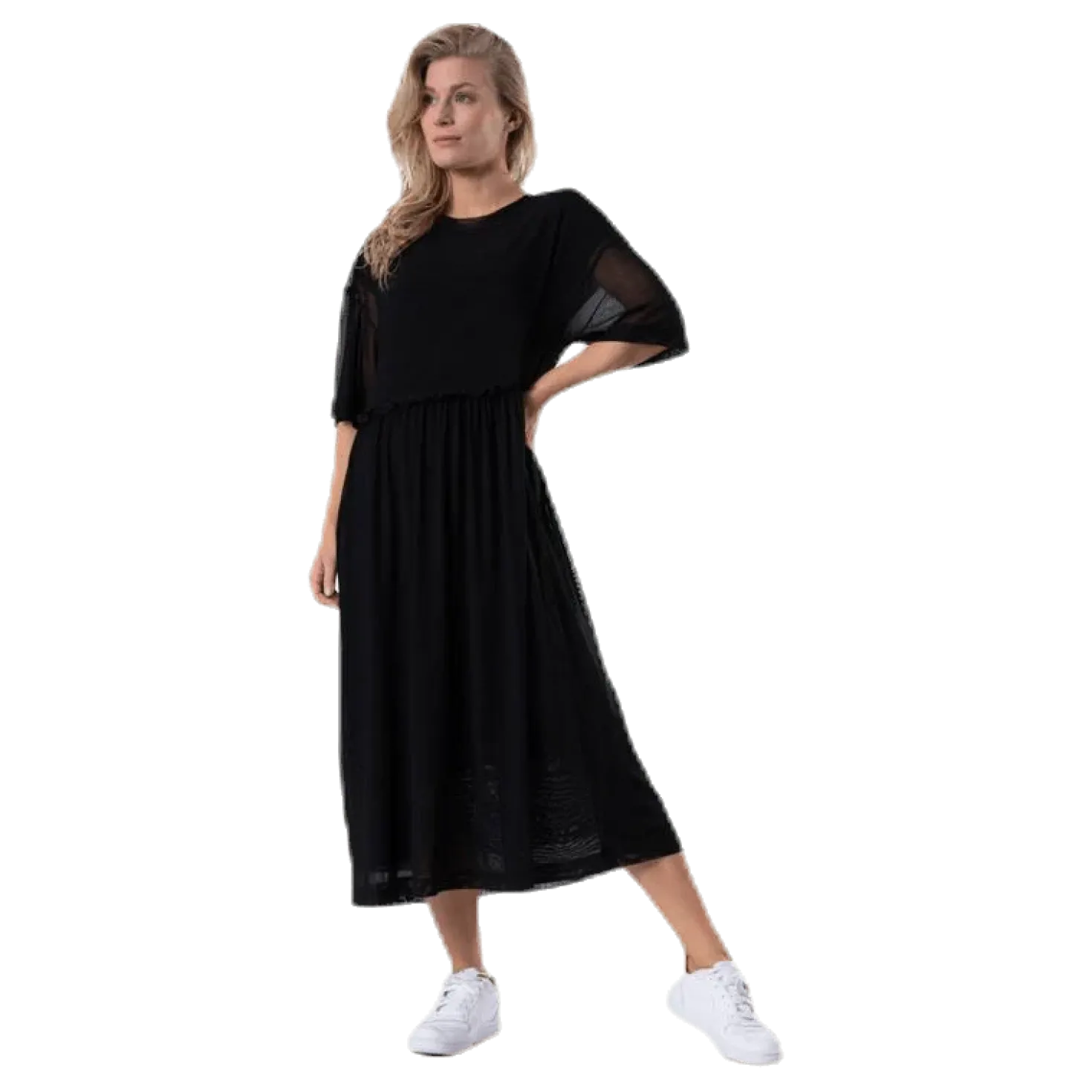 Mesh Dress Black