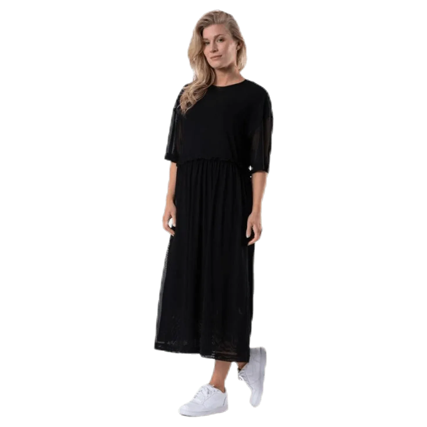 Mesh Dress Black