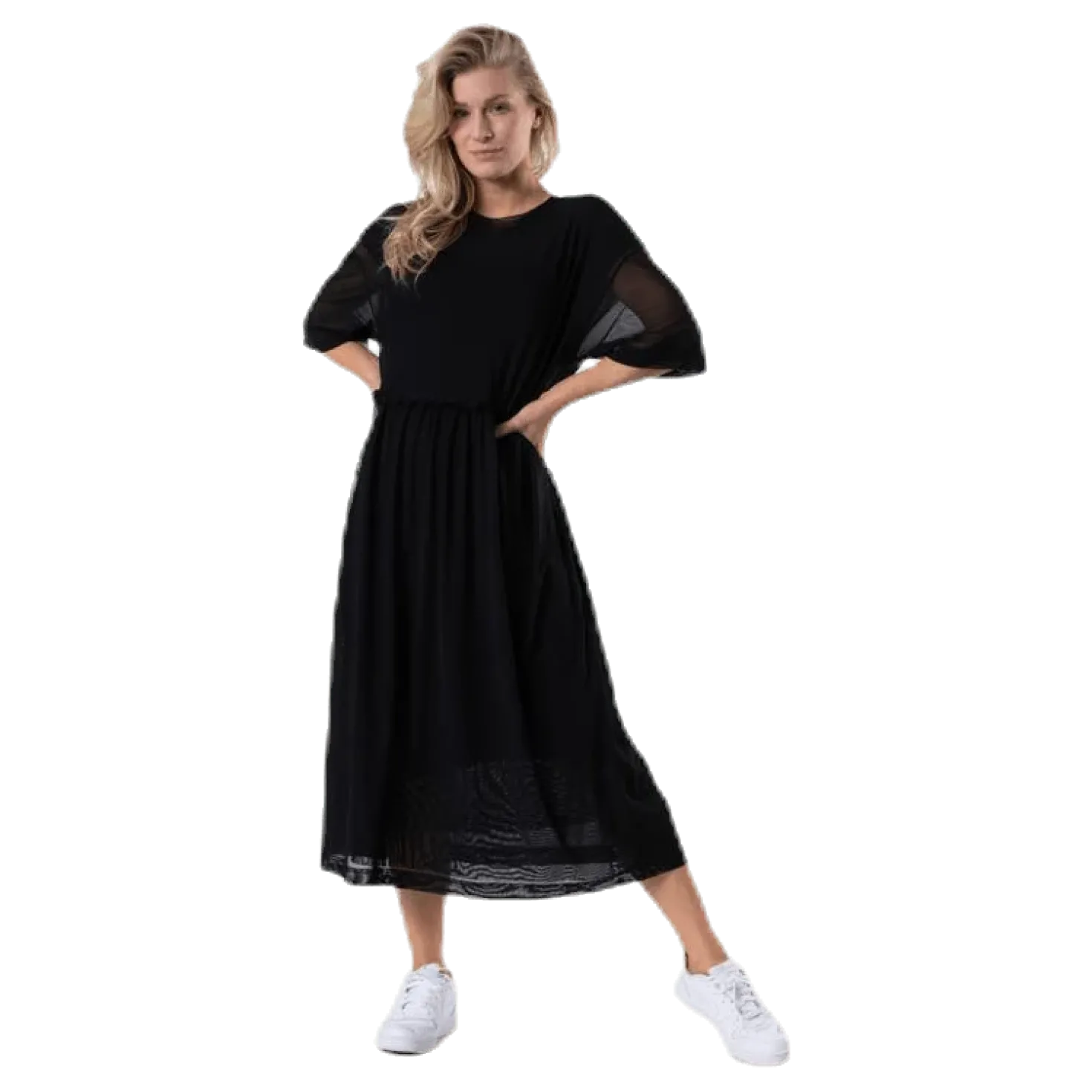 Mesh Dress Black