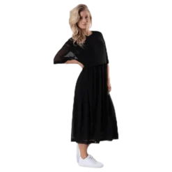Mesh Dress Black