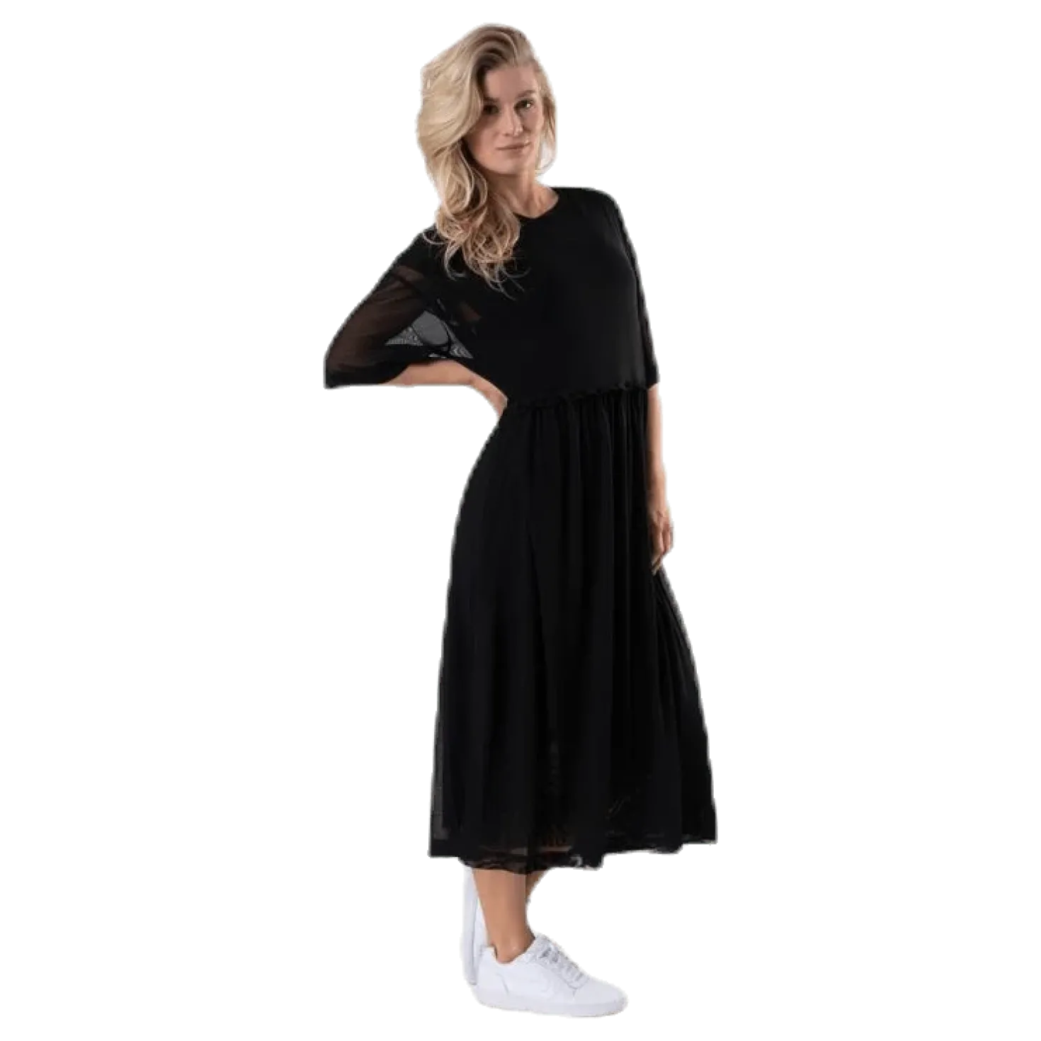 Mesh Dress Black