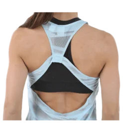 Mesh It Up Layer Tank Blue/Patterned