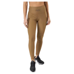 Mesh Pocket Leggings Dark Brown