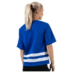 Mesh Tee Logo Blue