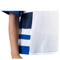Mesh Tee Logo Blue