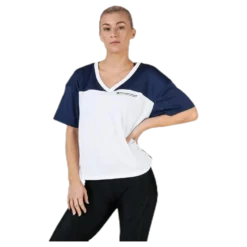 Mesh T-Shirt Panel Blue