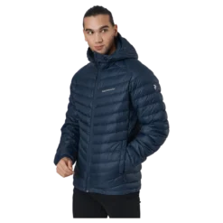 M Frost Down Hood Jacket Blue Shadow
