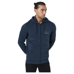 M Ground Zip Hood Blue Shadow