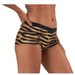Mia Tiger Minishorts 2-Pack Black