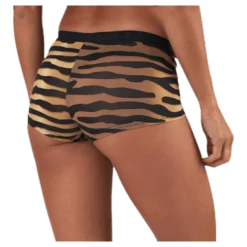 Mia Tiger Minishorts 2-Pack Black