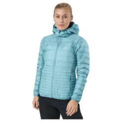 Micro Nordic Down Hood Frost Blue
