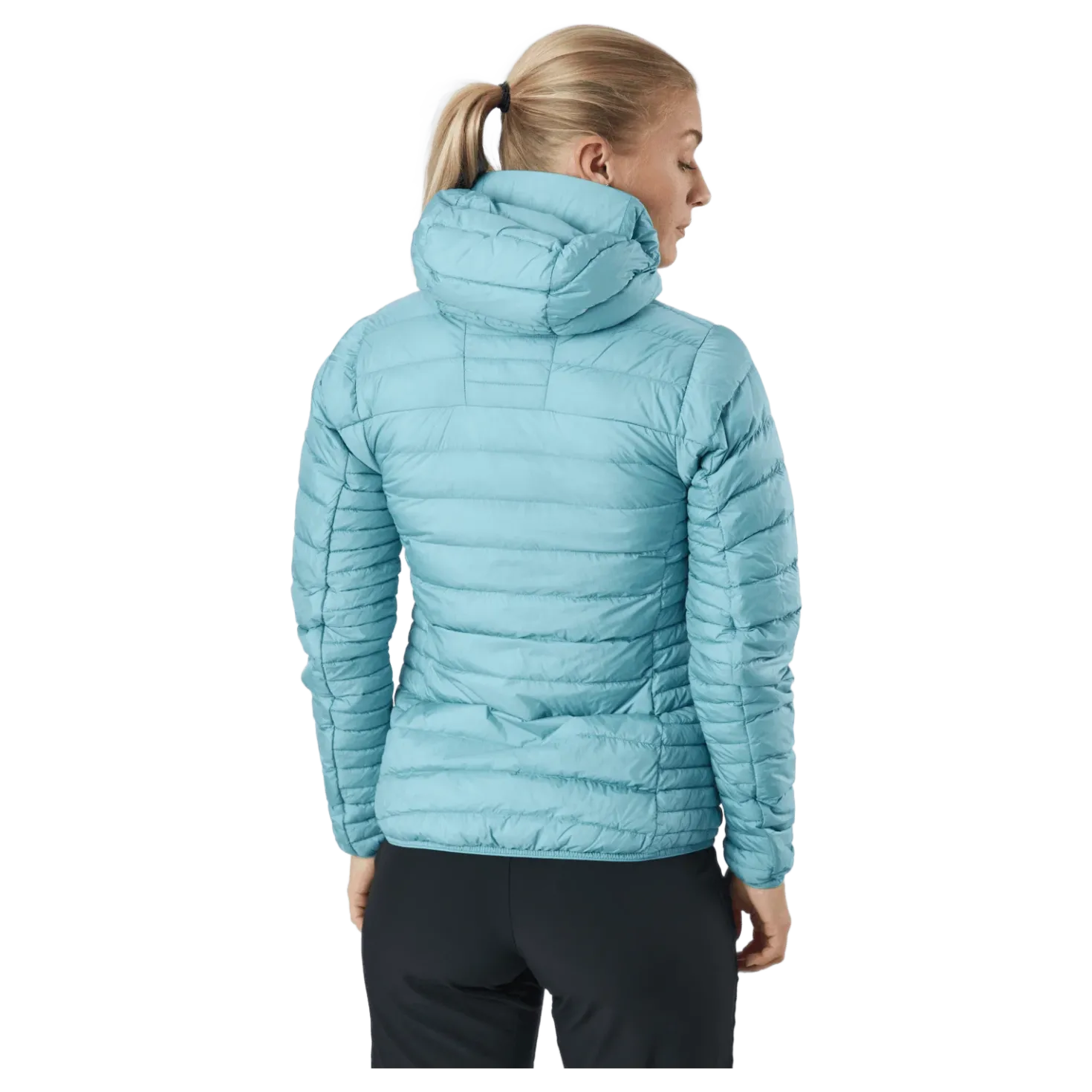 Micro Nordic Down Hood Frost Blue