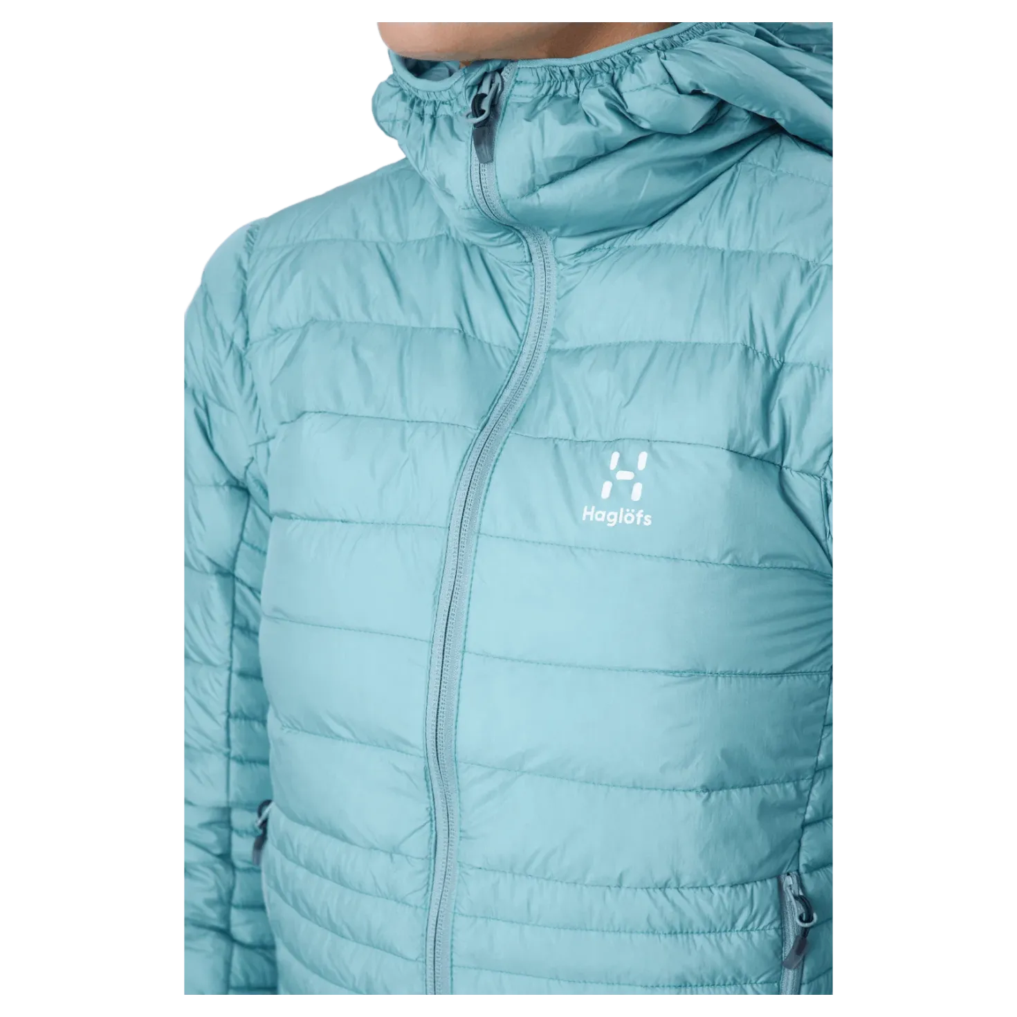 Micro Nordic Down Hood Frost Blue