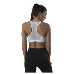 Mid Impact 4Keeps Bra White