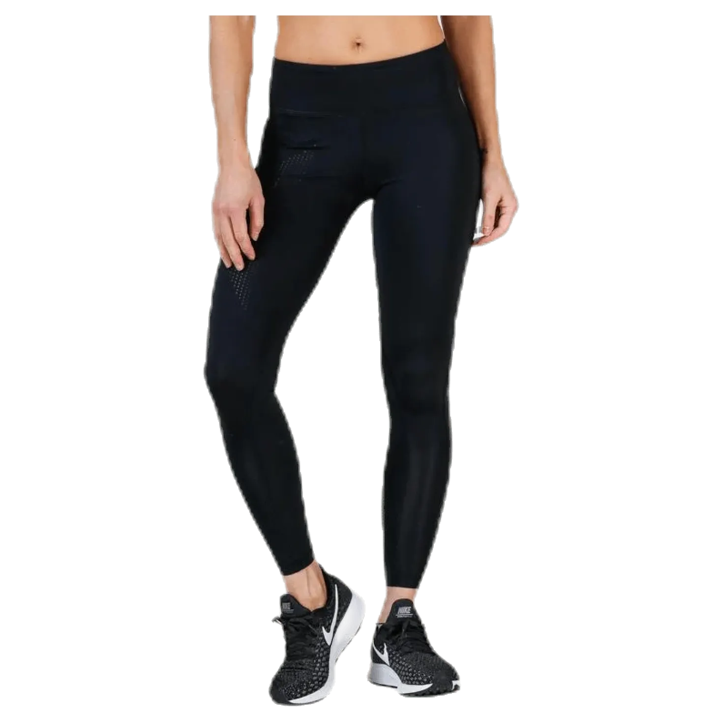 Mid-Rise Compression Tights Black