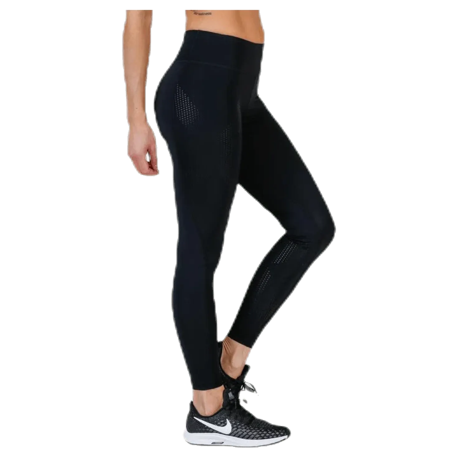 Mid-Rise Compression Tights Black