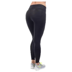 Mid-Rise Compression Tights Black