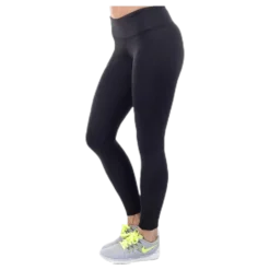 Mid-Rise Compression Tights Black