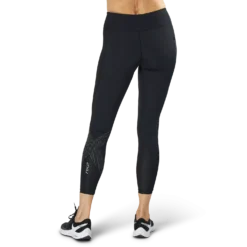 Mid-Rise Compression Tights Black/Grey