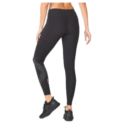 Mid-Rise Compression Tights Black/Grey