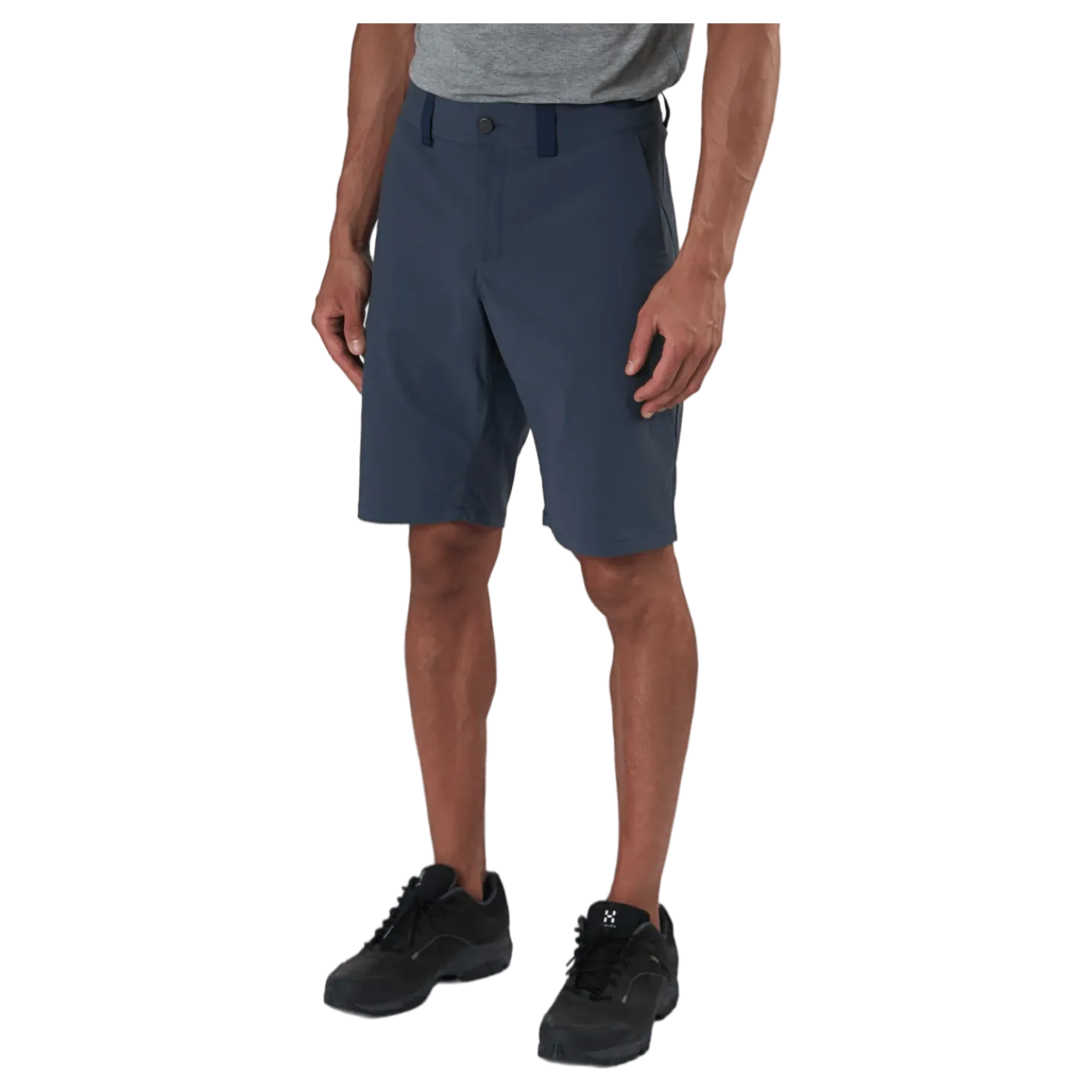 Mid Solid Shorts Blue