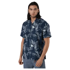 Mike Shirt Ss Plain Blue