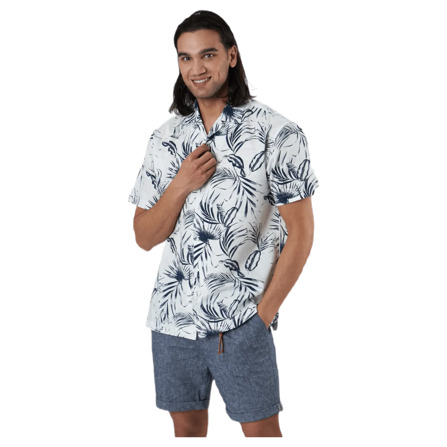 Mike Shirt Ss Plain White