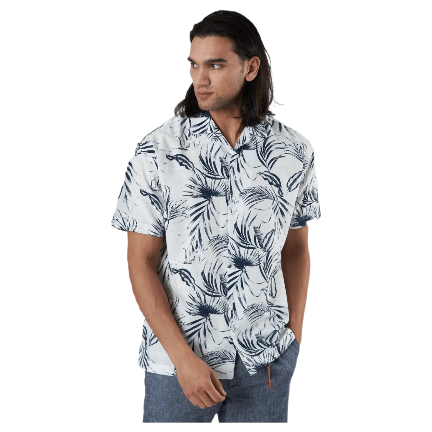 Mike Shirt Ss Plain White