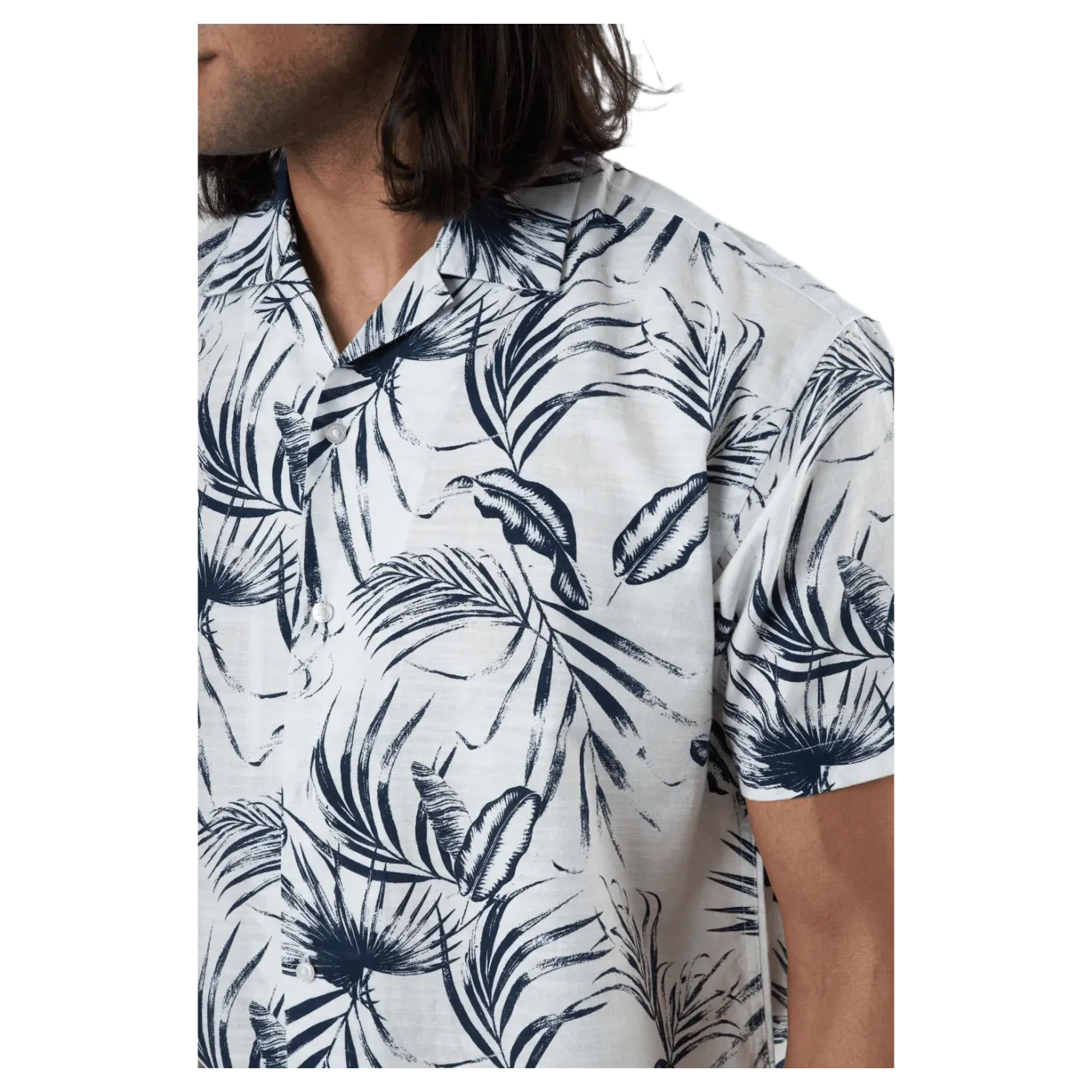 Mike Shirt Ss Plain White