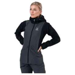 Mila Rain Jacket Black/Grey