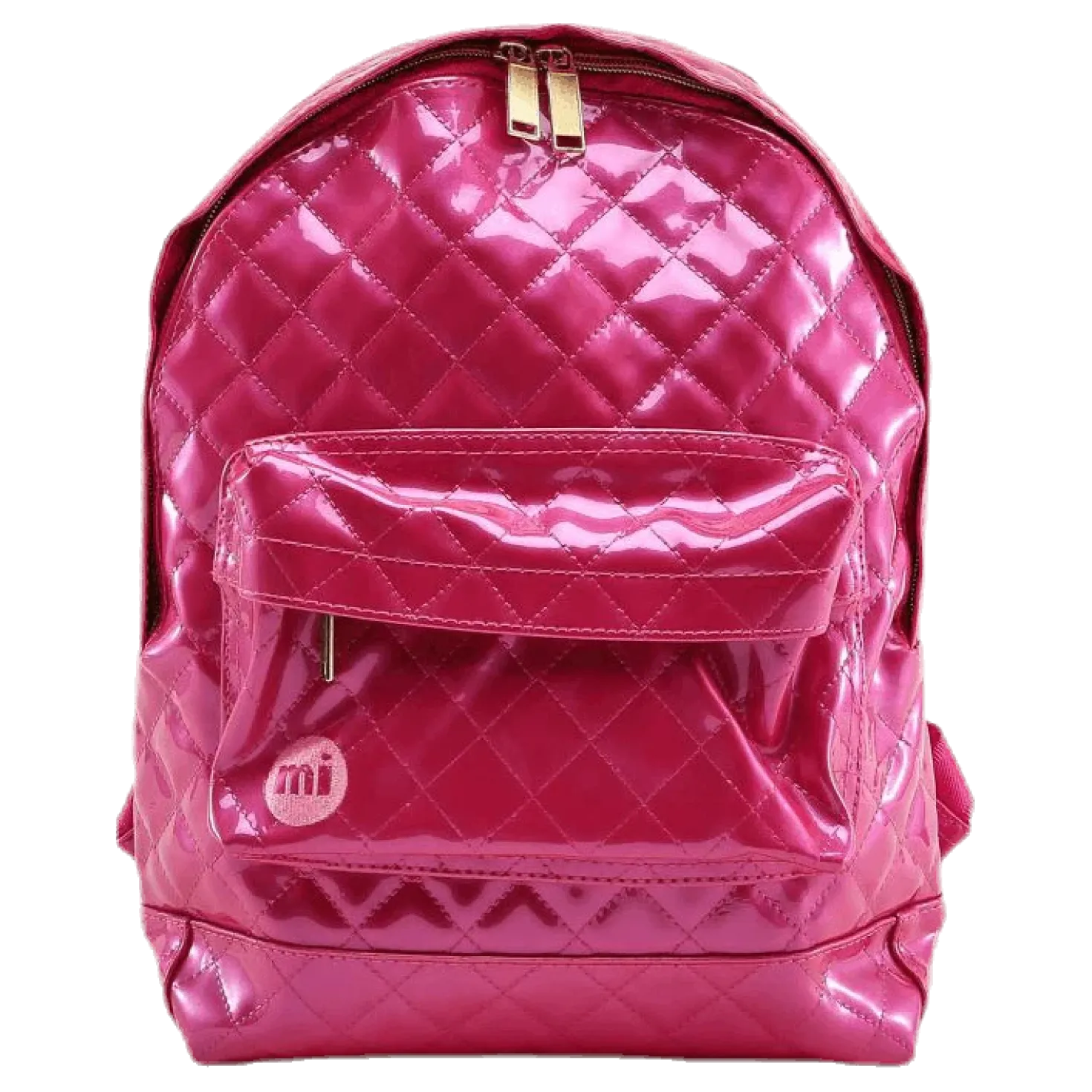 Mini Patent Quilt Pink