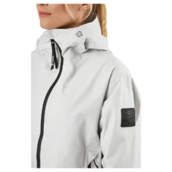 Misty Shell W Jackets Light Grey