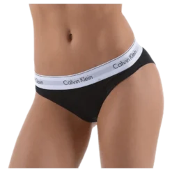 Modern Cotton Bikini Black
