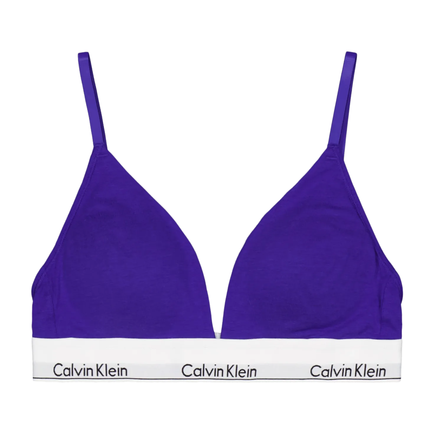 Modern Cotton Lght Lined Trian Blue