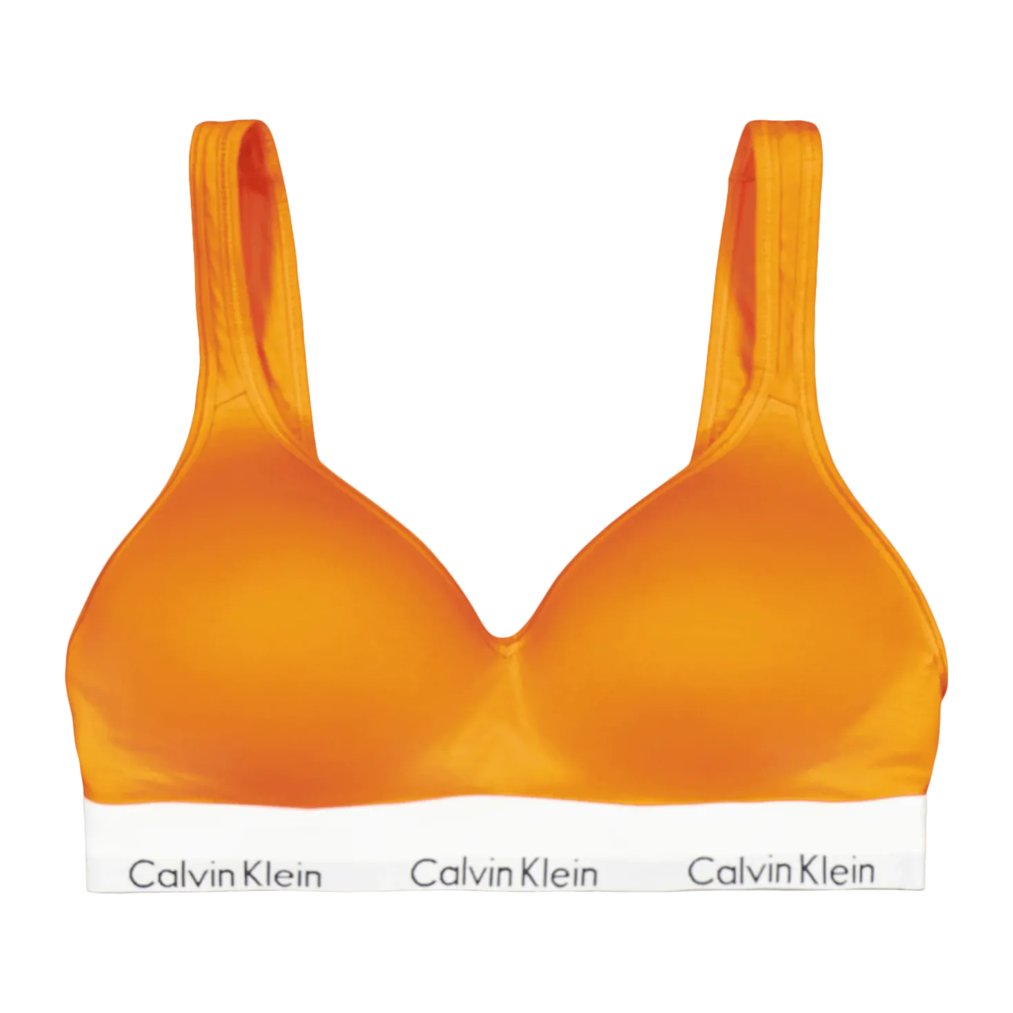 Modern Cotton Lift Bralette Orange