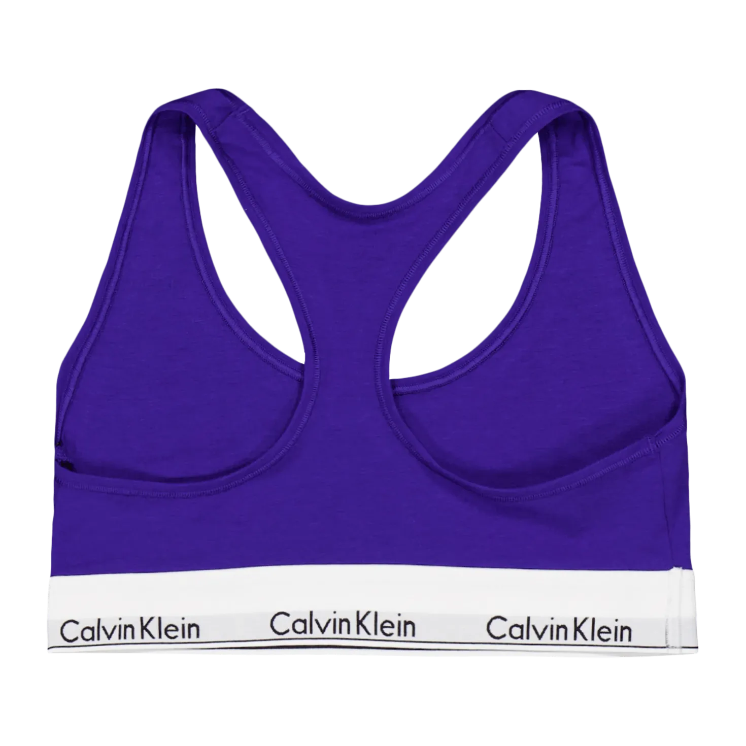 Modern Cotton Unlined Bralette Blue