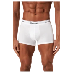 Modern Ctn Stretch Trunk 3Pk White