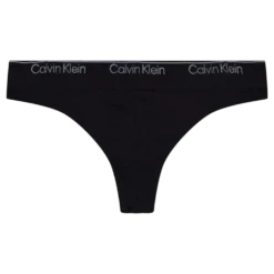 Modern Seamless Thong Black