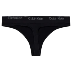 Modern Seamless Thong Black